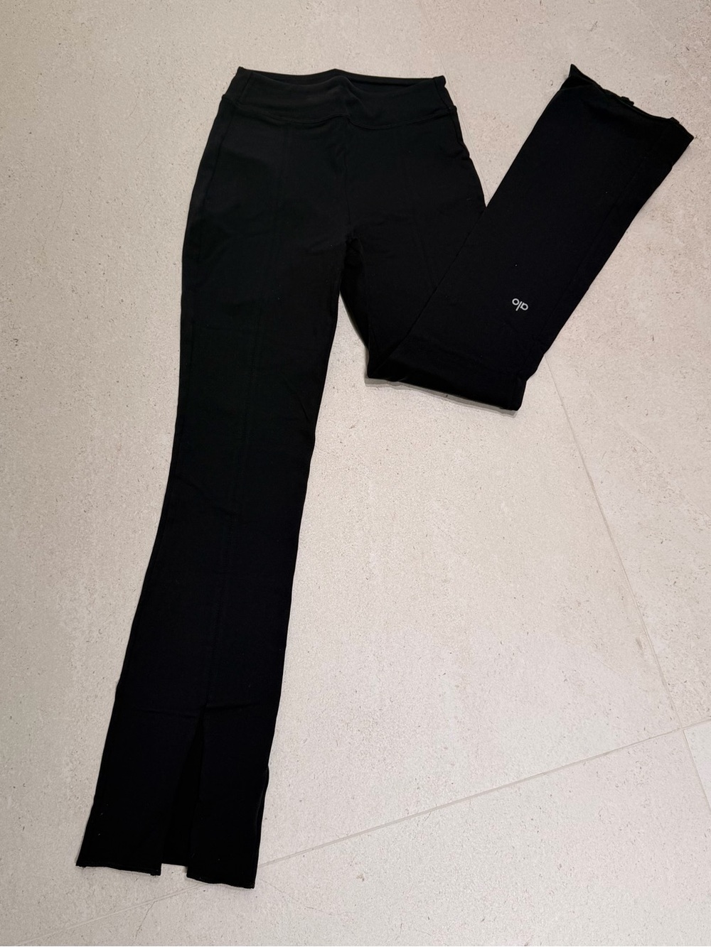 ALO Yoga Black Boot Cut Flare Leggings